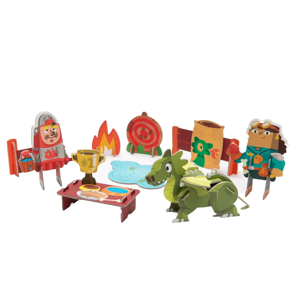 Curious Kingdom Dragon Trainer Playset - Interactive Stem Toy 1