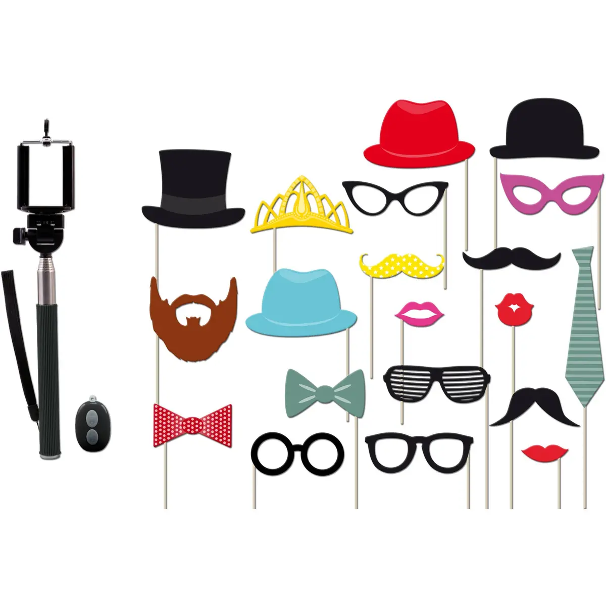 Canal Toys Ultimate Selfie Booth Kit - Party Photo Fun 1