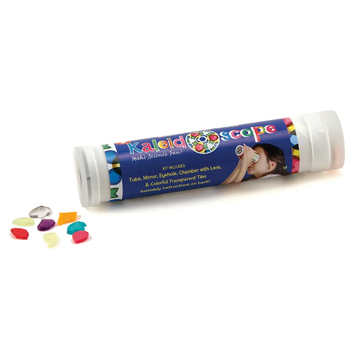 Hygloss Colorful Diy Kaleidoscope Kit - Make Your Own Kaleidoscope, 12 Kits 1