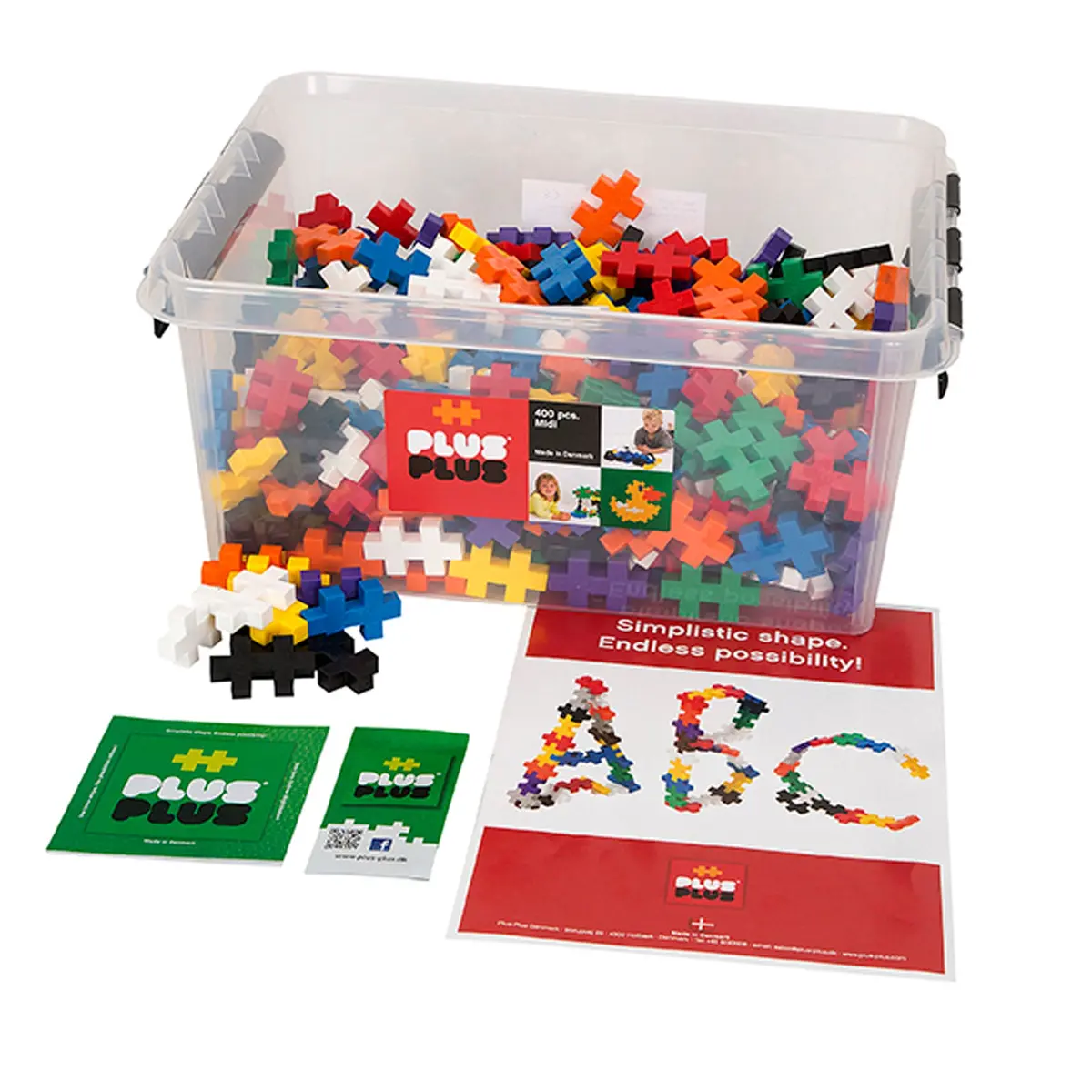 Plus-Plus Big 400-Piece Construction Set - Multicolor 1