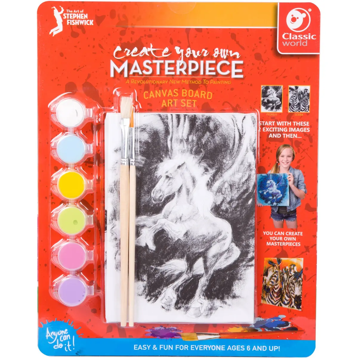 Fishwick Adventure Canvas Blister Pegas 1