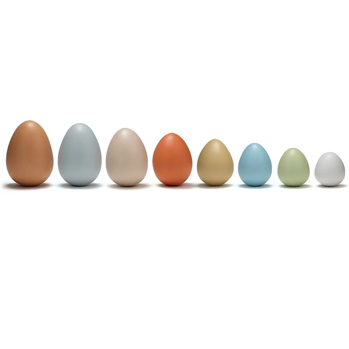 Yellow Door Educational Size-Sorting Eggs - Set Of 8 - Multicolor 1