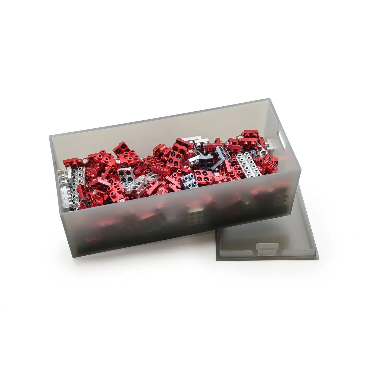 Metomics 3-In-1 Series 001 Ruby Red Collectible Construction Set 1