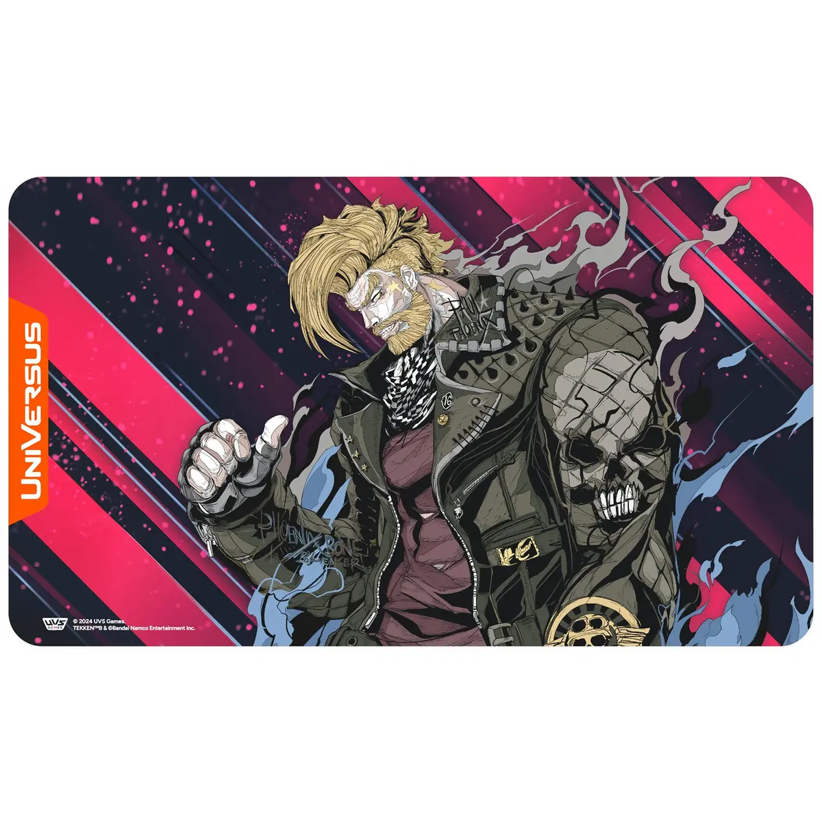 Tekken 8 Paul Character Playmat By Universus - Licensed Tabletop Gaming Mat 1