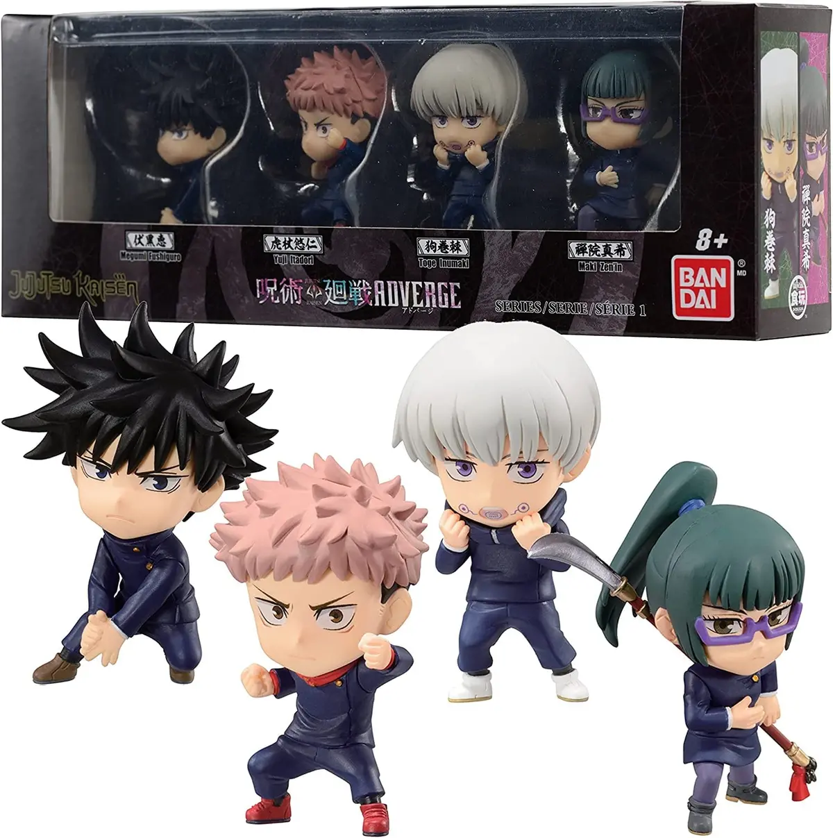 Jujutsu Kaisen Adverge Mini Figure Collector Set: Iconic Quartet 1
