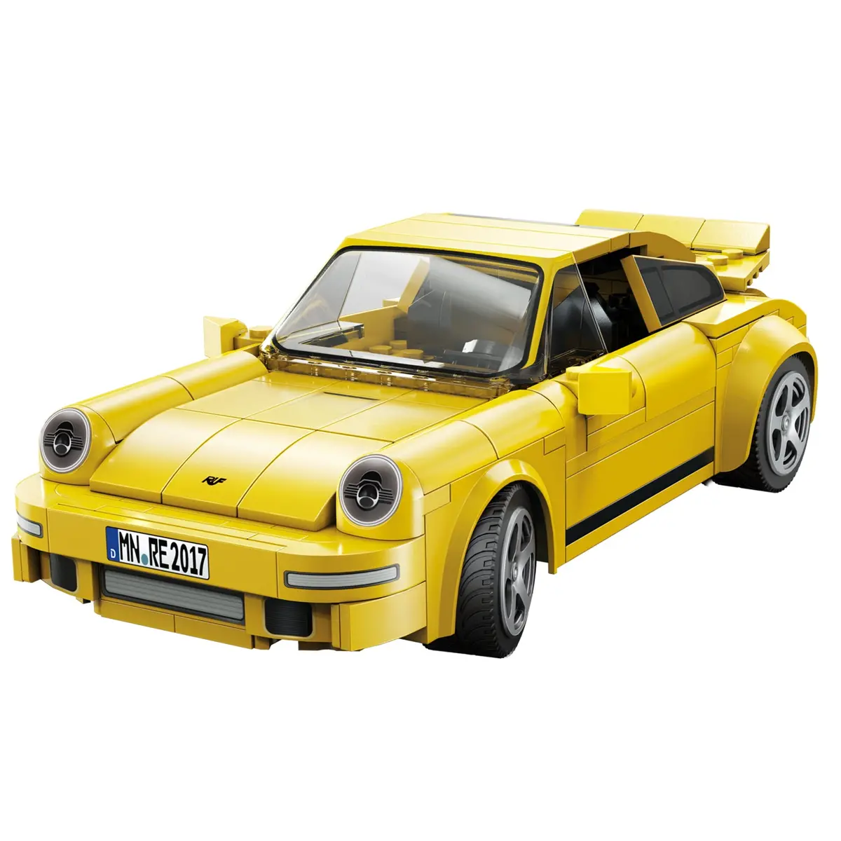 Cada Yellowbird Dual-Control Car Model Kit - Remote & App Enabled 1