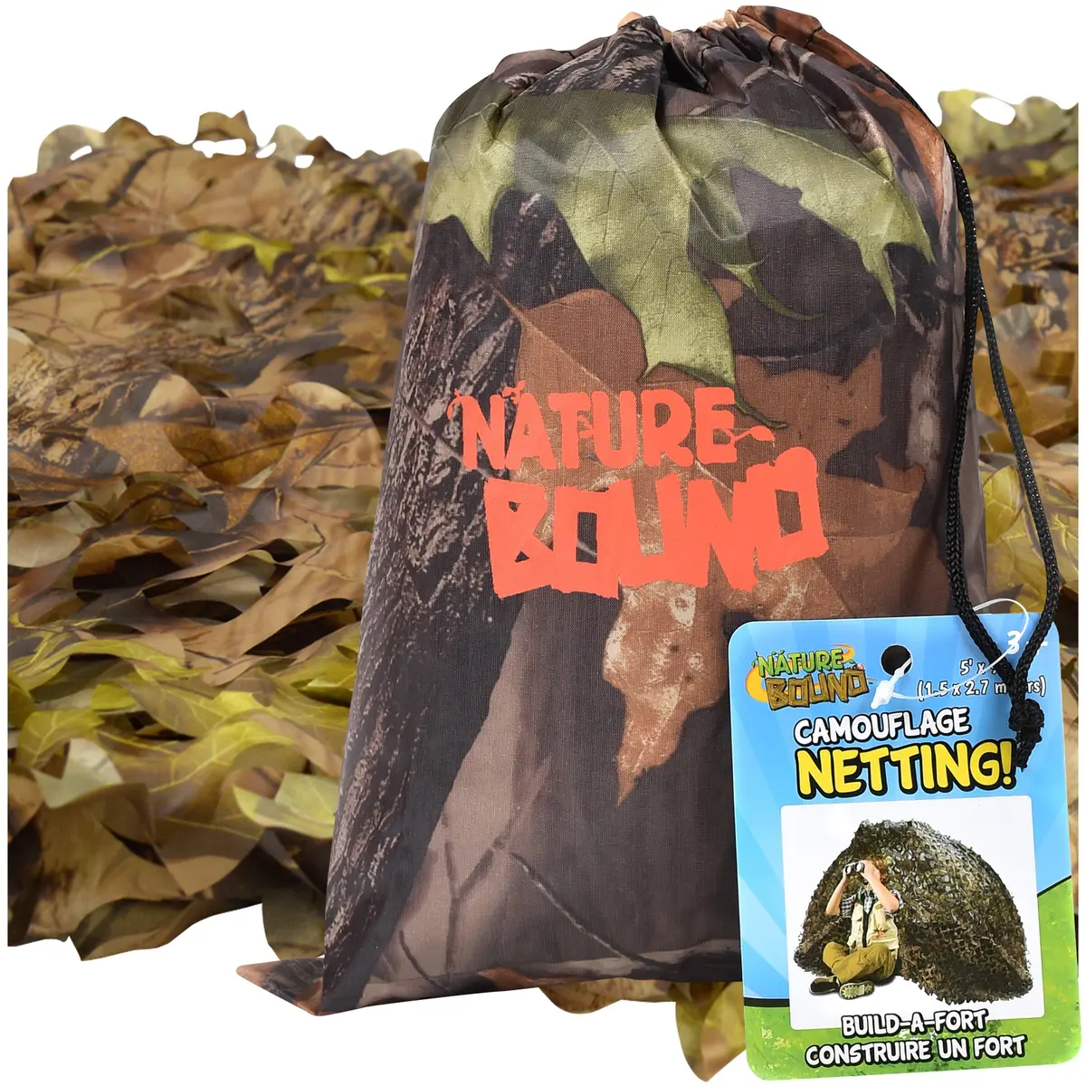 Nature Bound Kids Camouflage Netting For Ultimate Fort Building 1