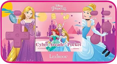 Disney Princess Compact Cyber Arcade Handheld Gaming Console 1