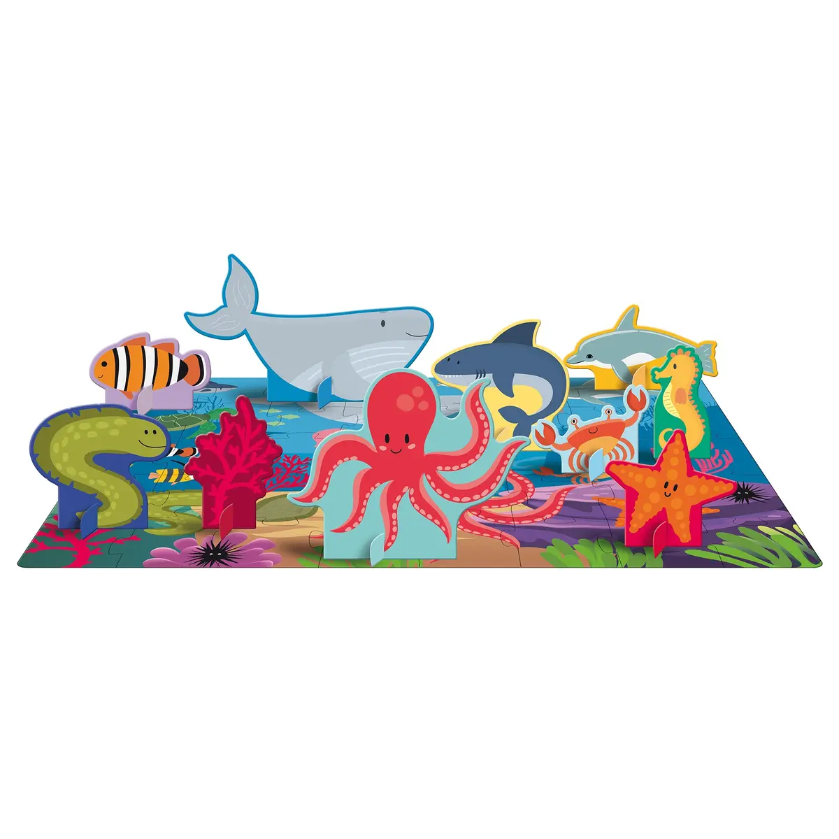 Q-Box Marine Adventure Puzzle Set - 40 Pc 1