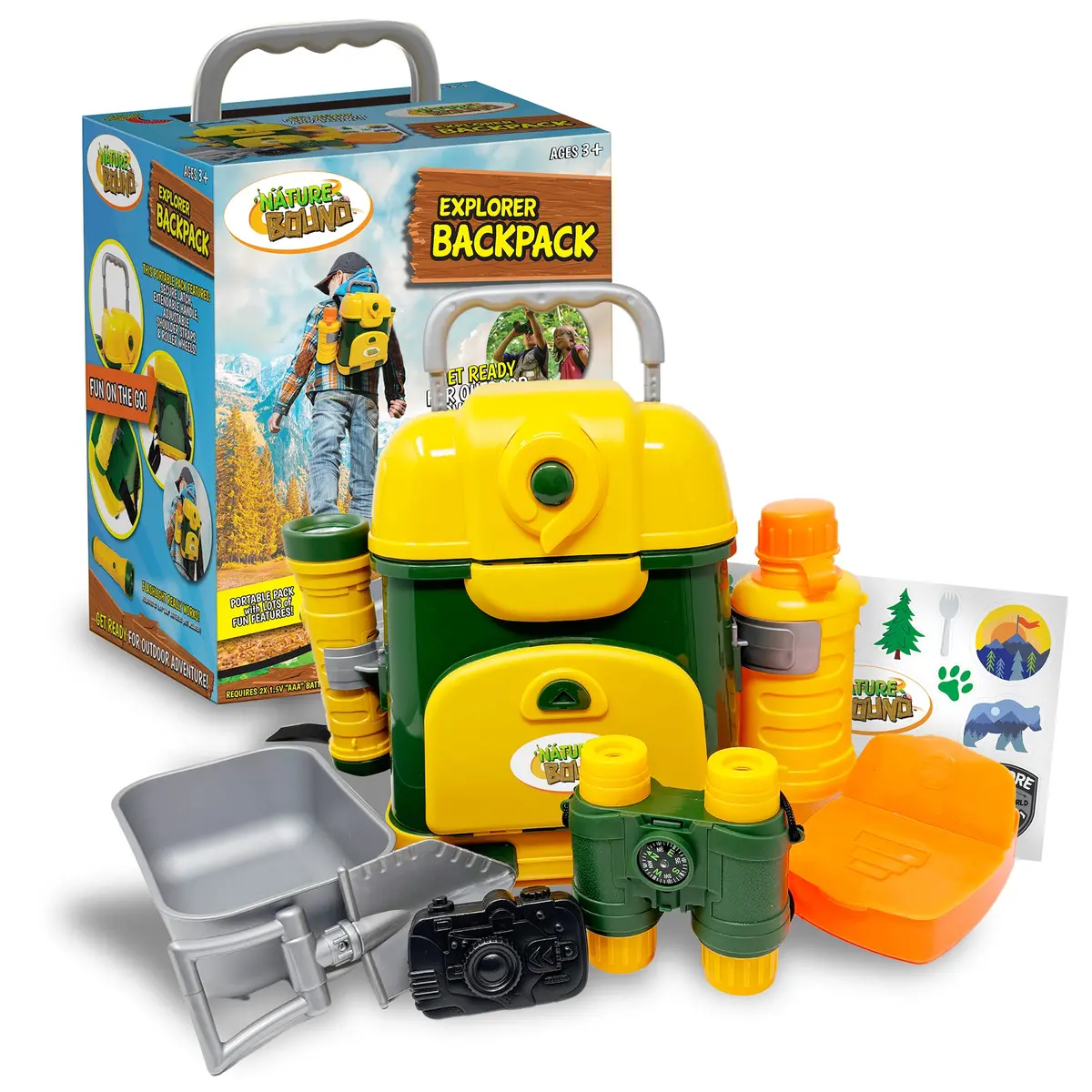 Nature Bound Explorer Backpack – 9Pc Toddler Adventure Kit 1