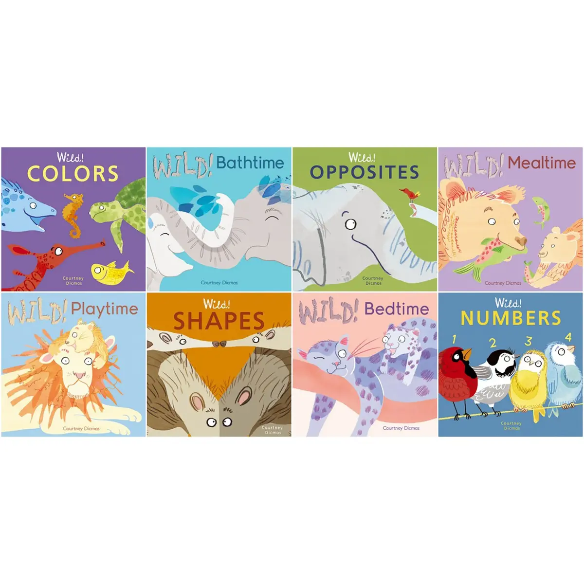Child's Play Books Wild! 8-Book Concepts Board Set 1