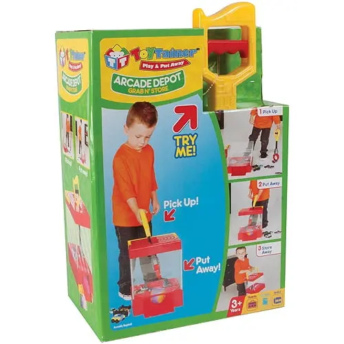 Toytainer Arcade Depot Interactive Toy Storage 1