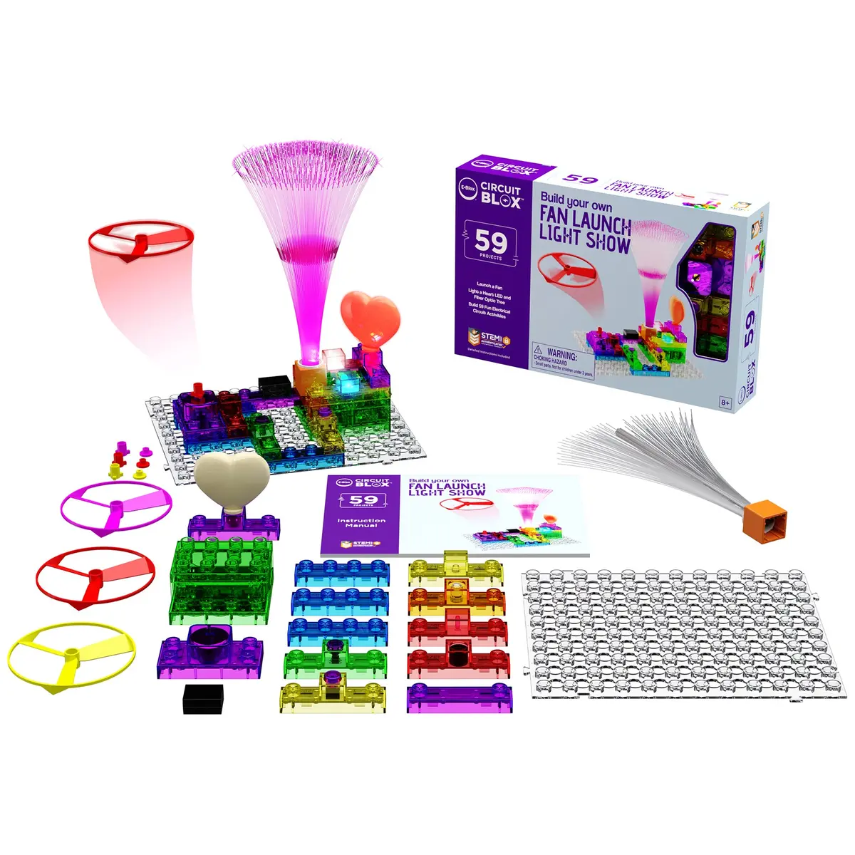 E-Blox Circuit Blox Building Set - 59 Stem Projects 1
