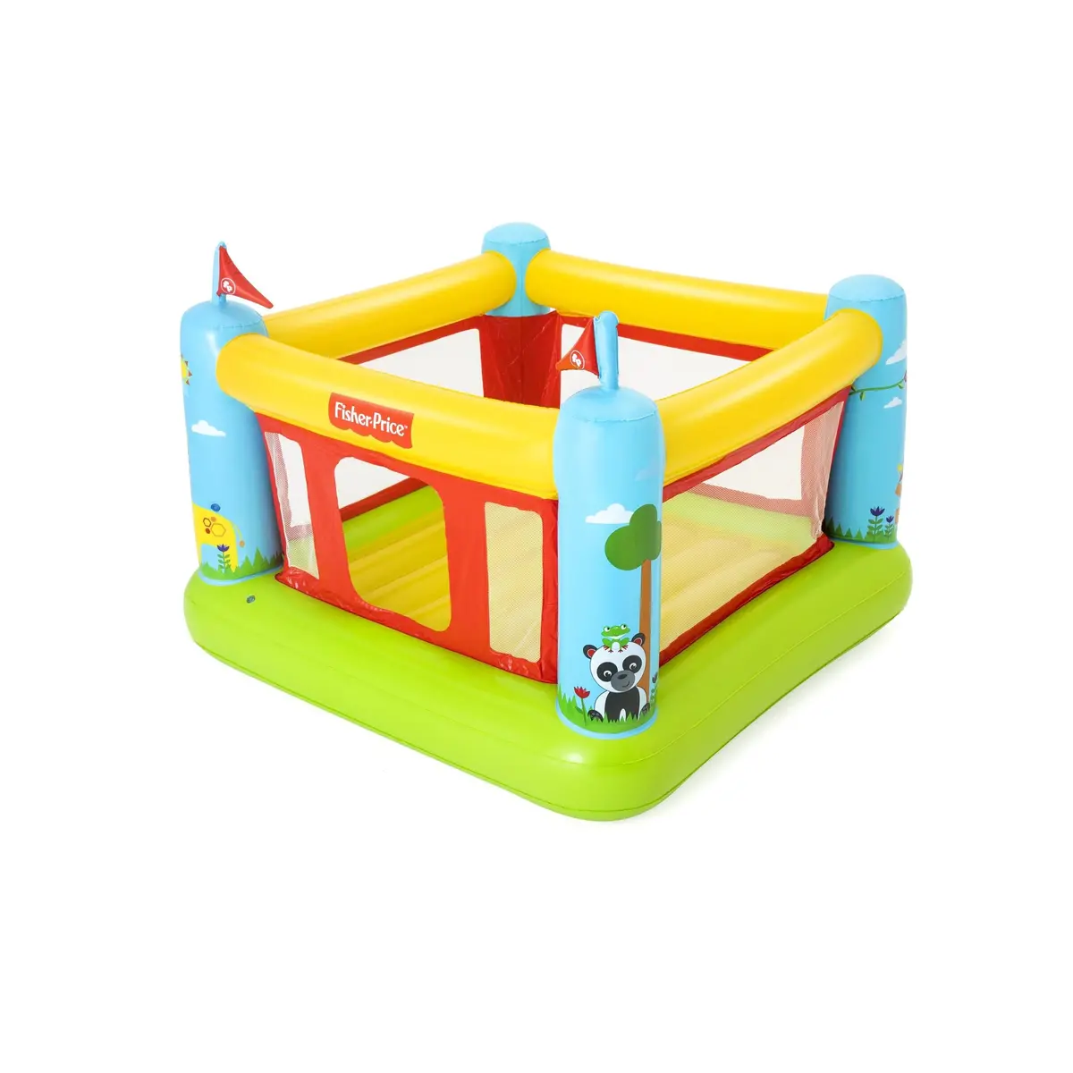 Bestway Fisher-Price Bouncetastic Multicolor Bounce House 1