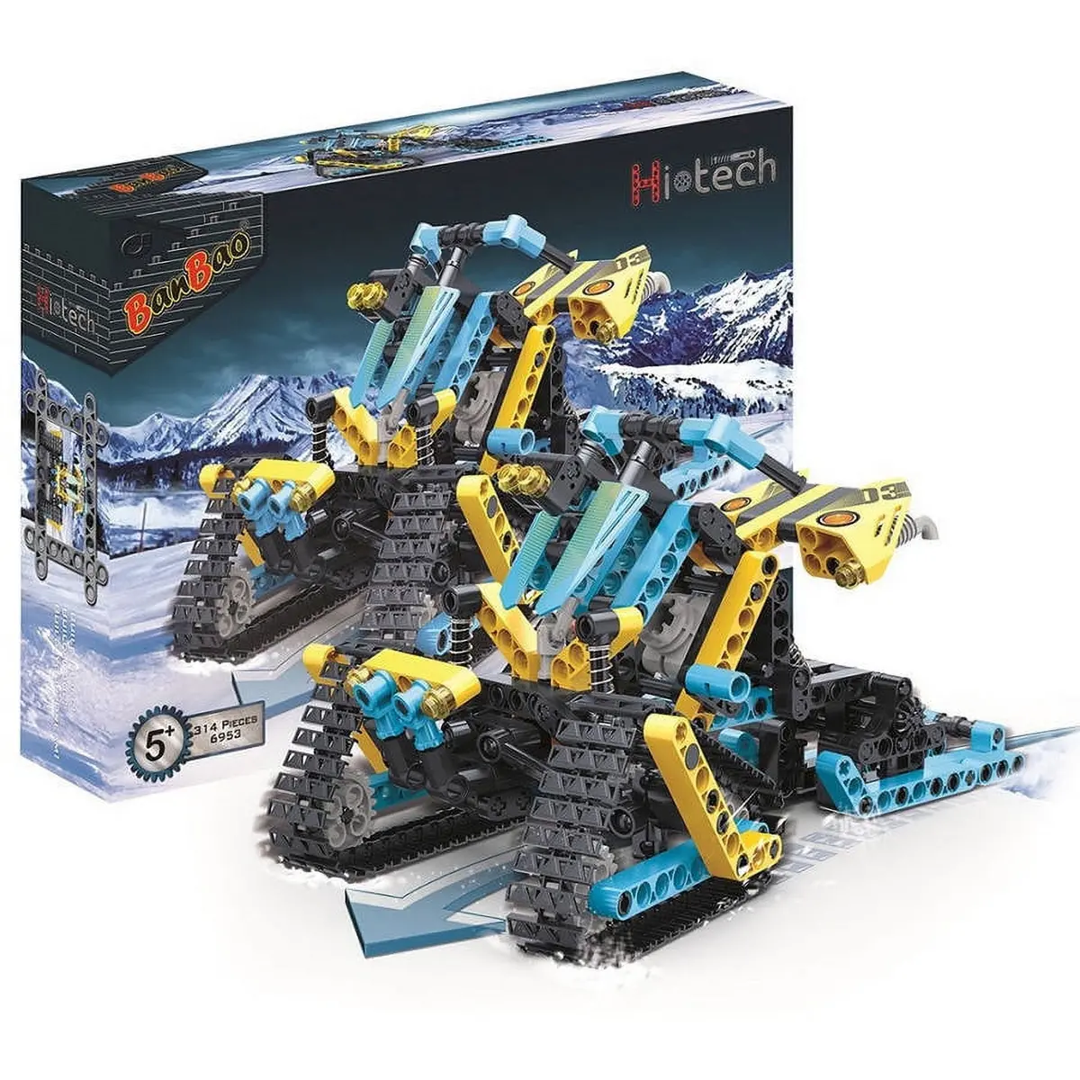 Banbao Snow Driver High-Speed Racer Building Kit (314 Pcs) 1