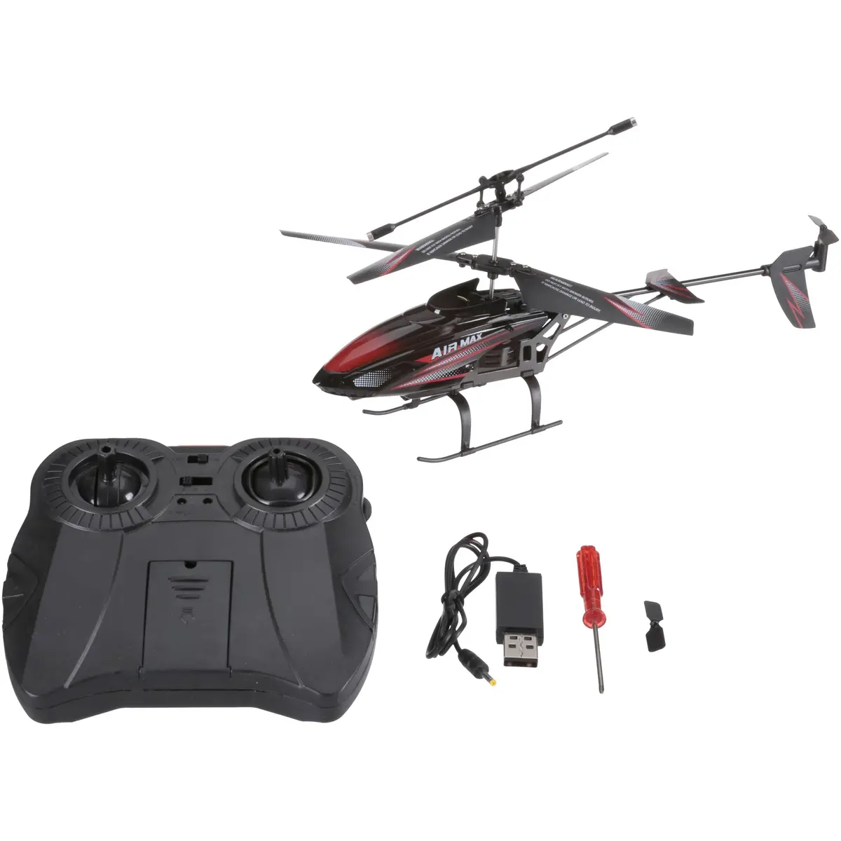 Braha Radio Control 3.5 Ch Black Helicopter With Full Function Control 1