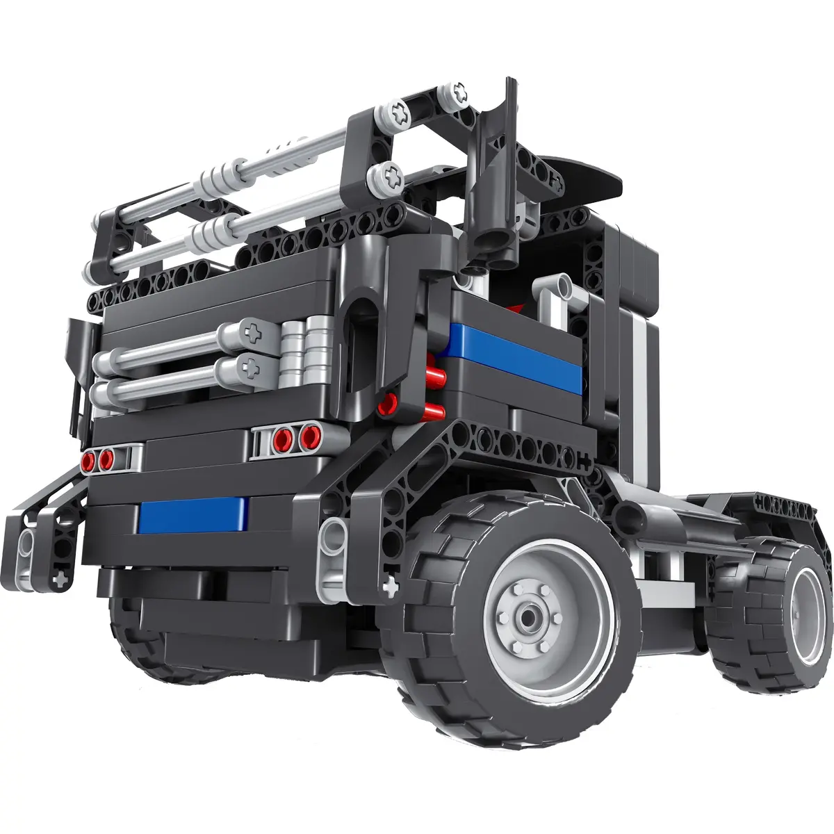 Qihui Mechanical Master 2-In-1 R/C Black Truck Building Kit - 379 Pieces 1