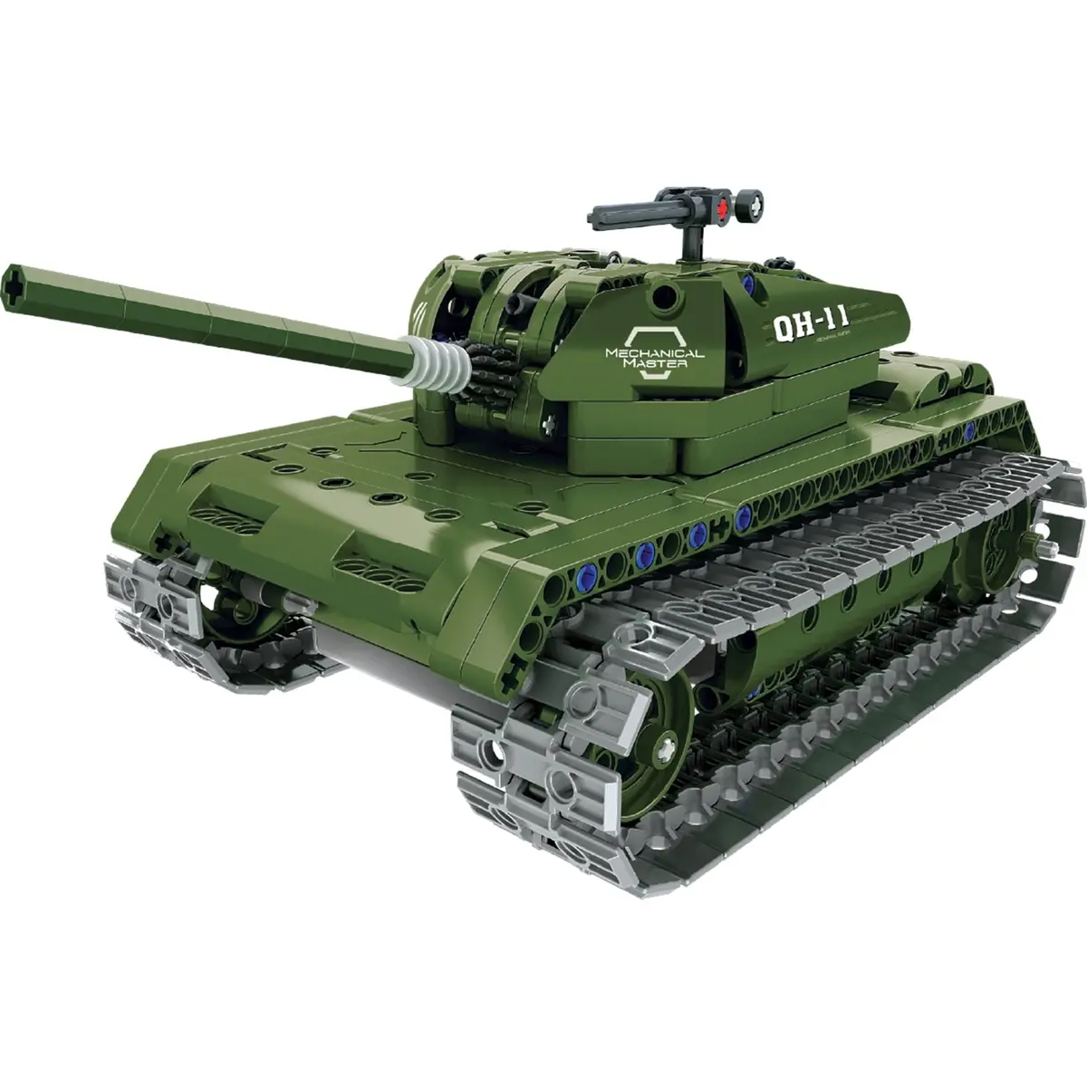 Tech Bricks 2-In-1 R/C Tank - 2.4Ghz - Green 1