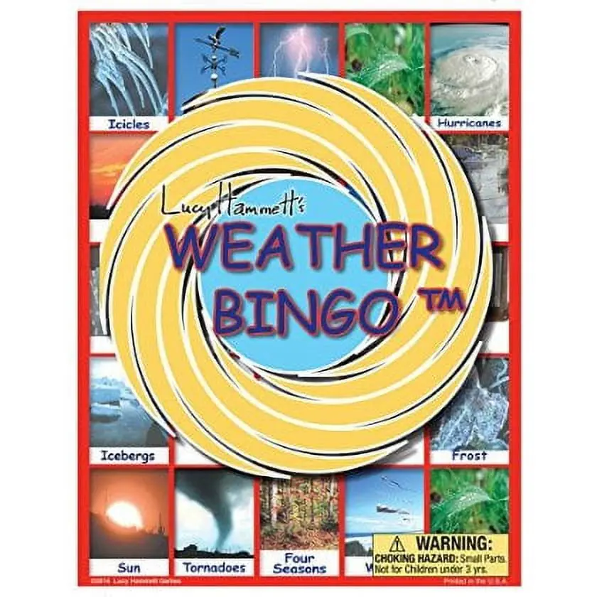 Meteorology Marvel Bingo - Weather Exploration Game For Kids 1