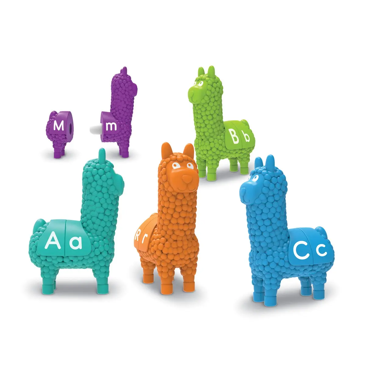 Learning Resources Snap-N-Learn Letter Llamas - Educational Alphabet Toy 1
