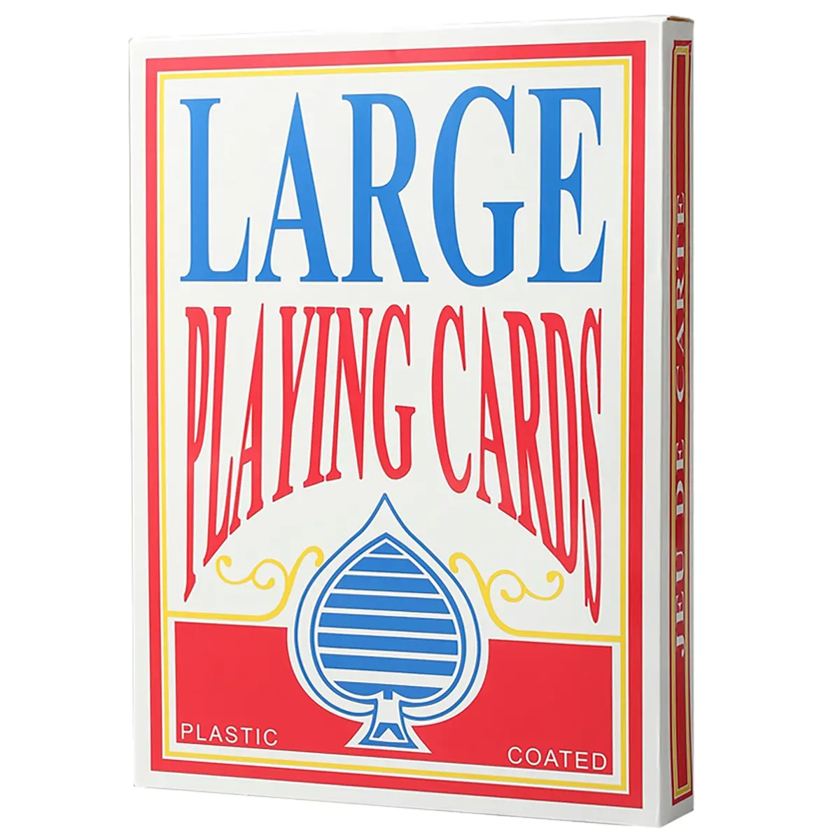Trimate Jumbo Playing Cards - 8X11" Giant Deck, Durable Coated, Fun Game & Decor 1