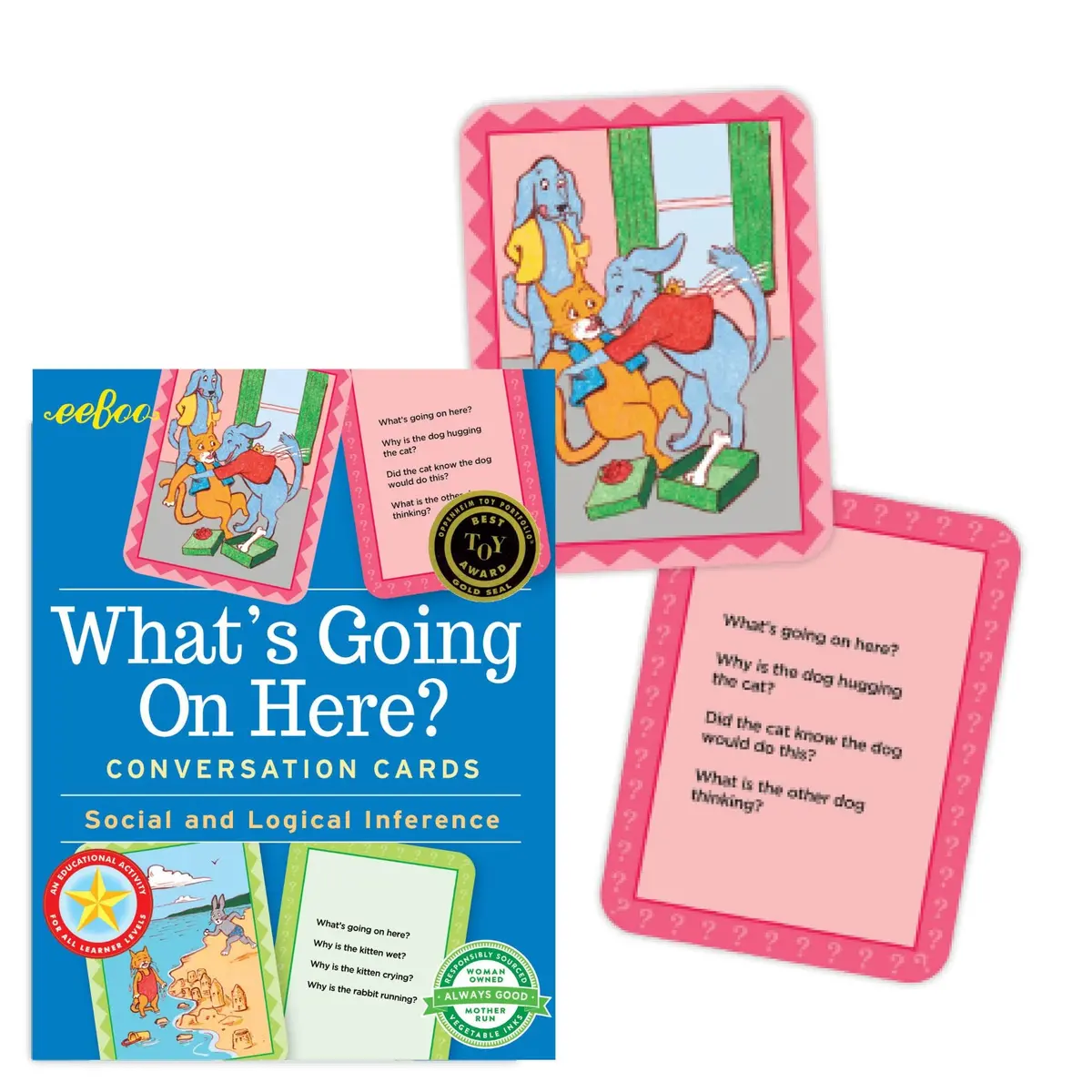 Conversation Cards: Social Literacy Edition Interactive Card Game 2