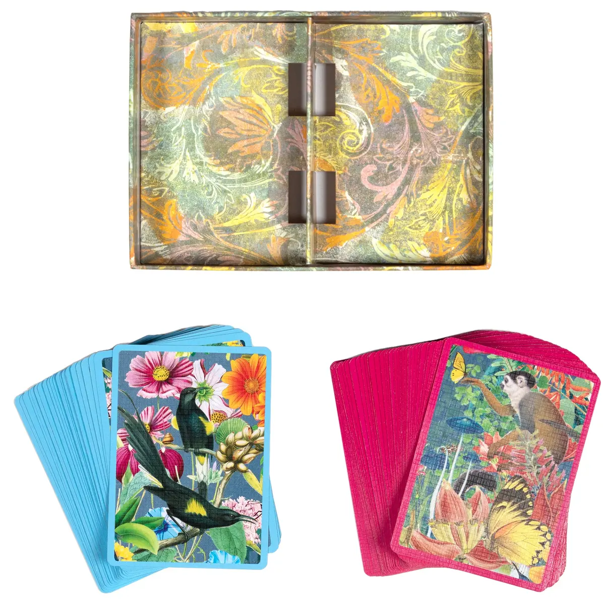 Garden Of Eden Deluxe Playing Card Decks With Gilded Edges 1
