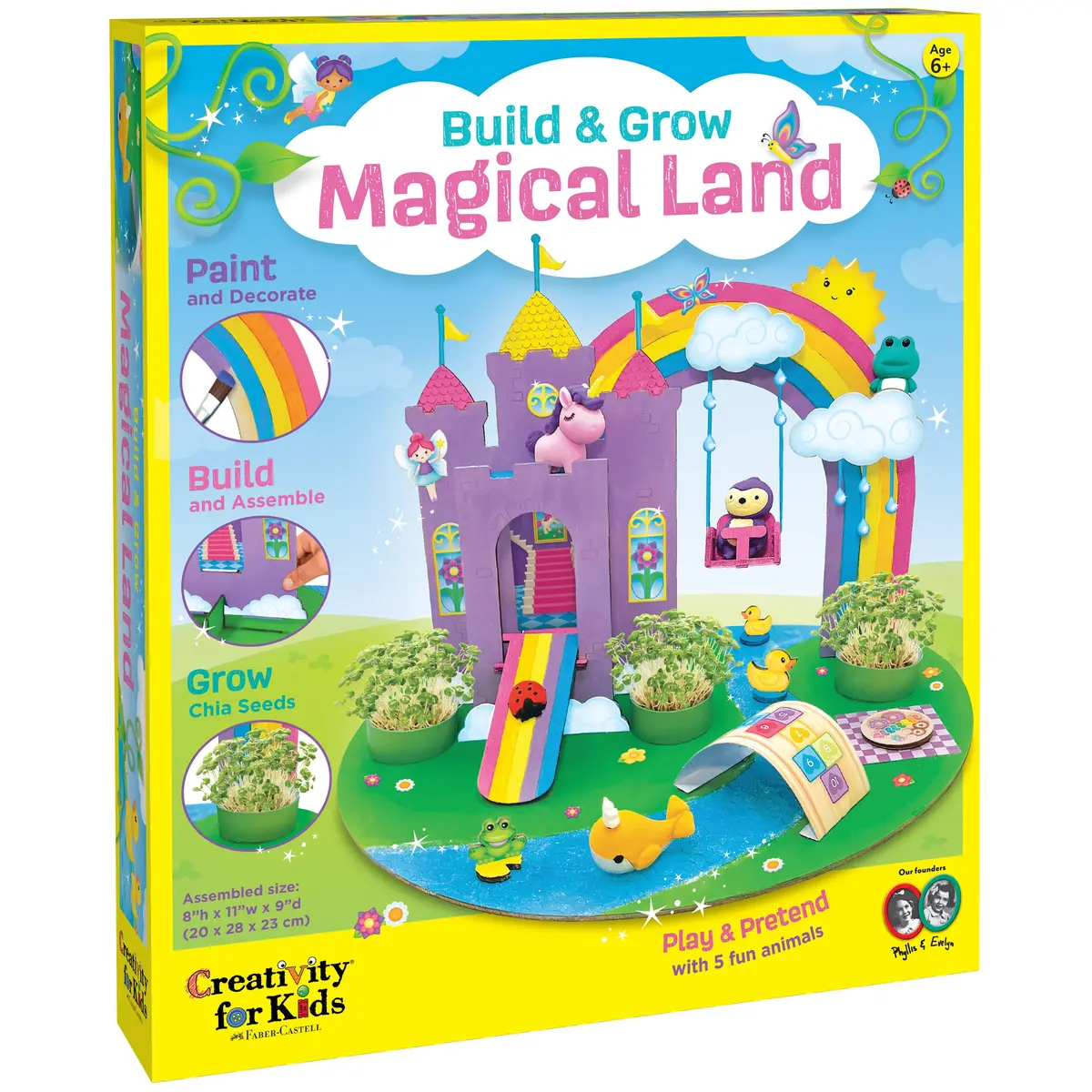 Creativity For Kids Build And Grow - Enchanted Unicorn Garden Castle 1