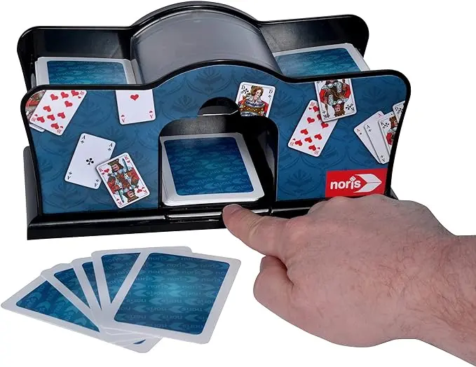 Simba Toys Electric Multicolor Card Shuffler For Dual Decks 1