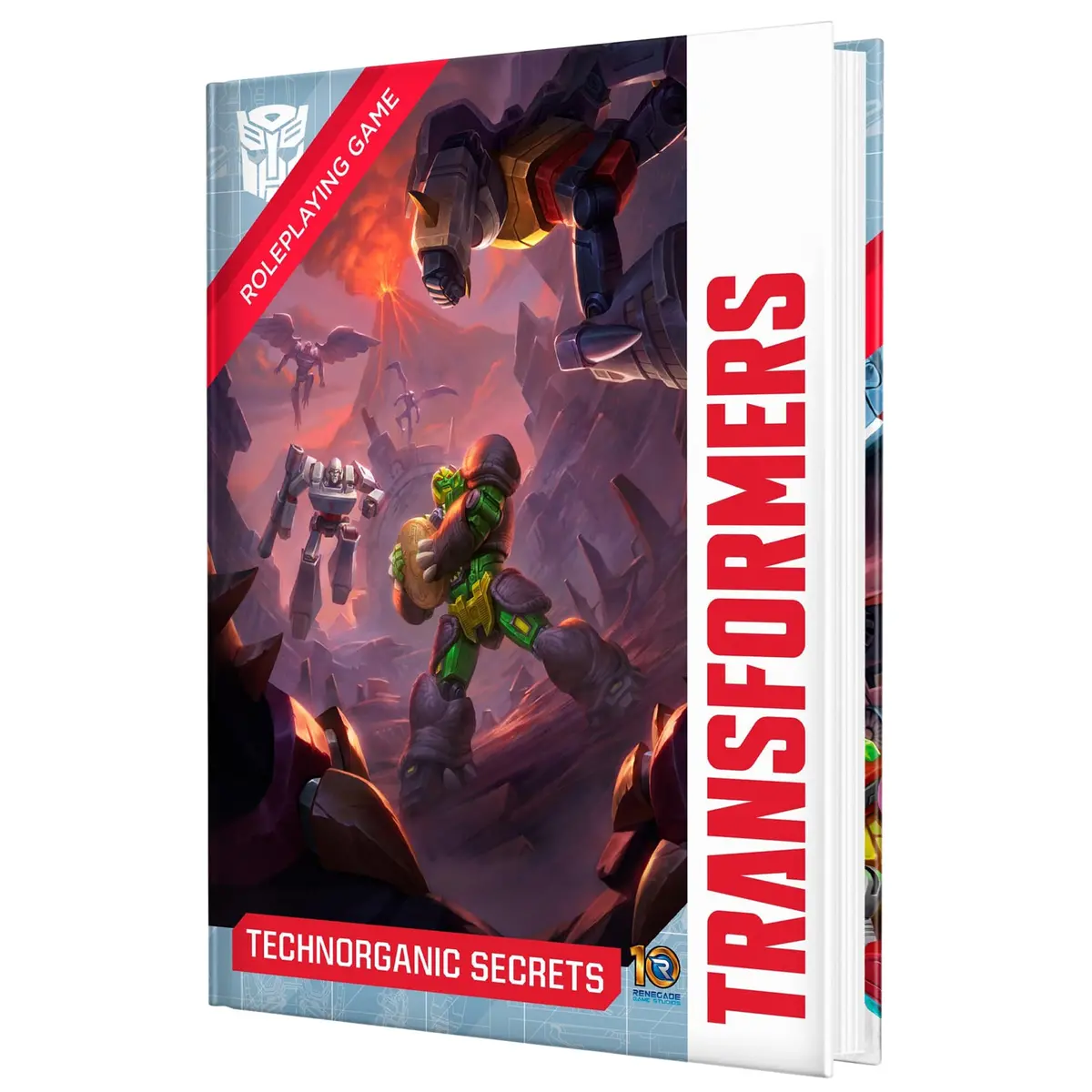 Transformers Rpg: Technorganic Secrets Sourcebook - Hardcover Expansion 1
