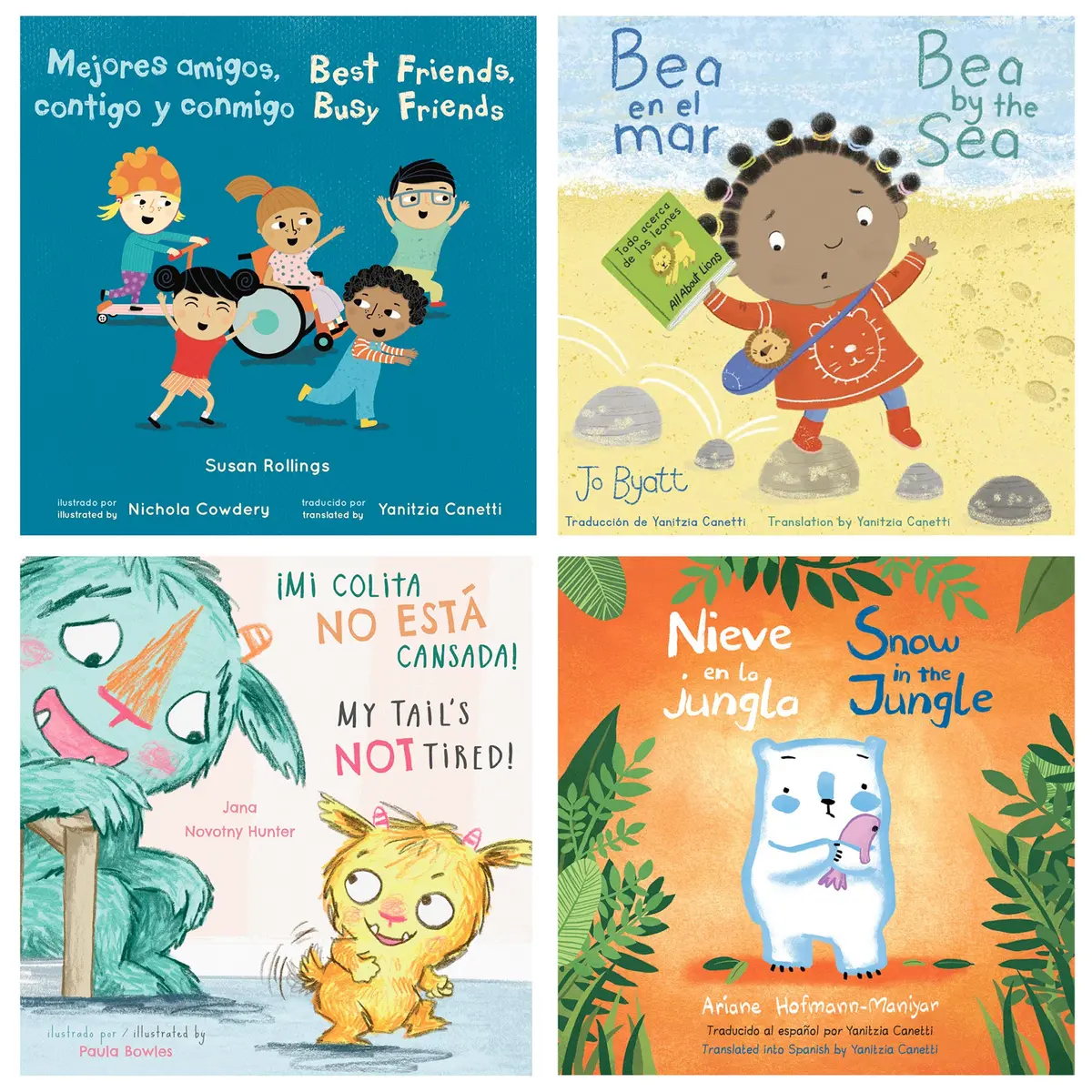 Child's Play Books Library Bilingual 4-Book Set 1