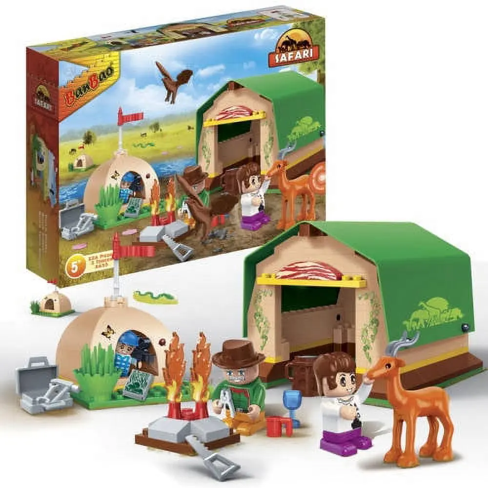 Banbao Wilderness Adventure Tented Camp Building Set - 226 Pieces 1