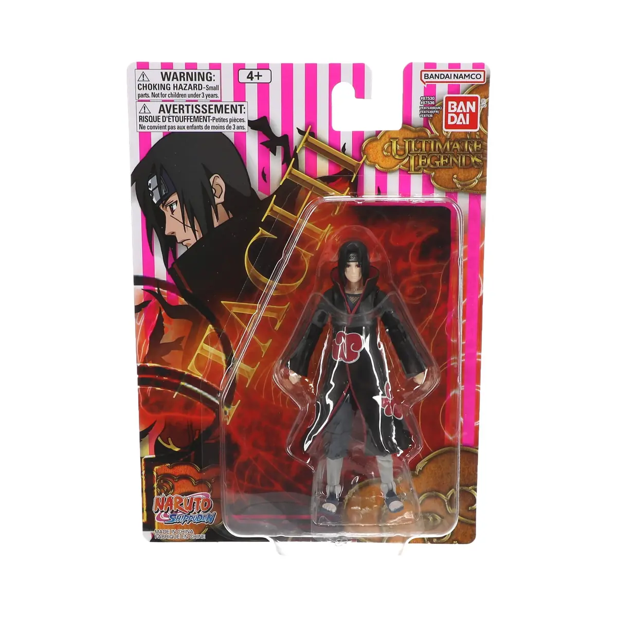 Bandai Namco Ultimate Legends Naruto 5" Itachi Uchiha Action Figure 1