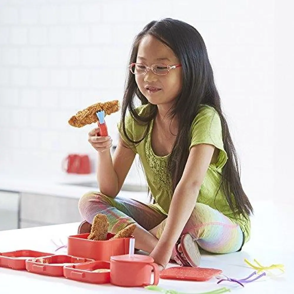 Fun Eating Devices Crabby Grabby - Red/Blue 1