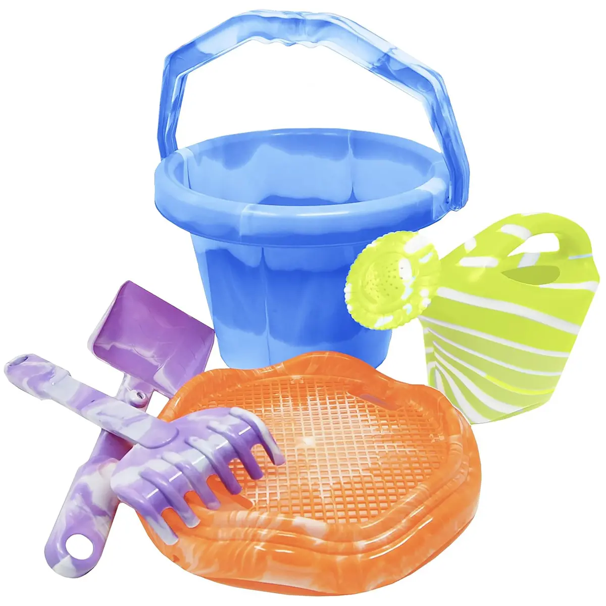 Scooba Duck - 5Pc Beach Bucket Set - Sandbox Master Series 1
