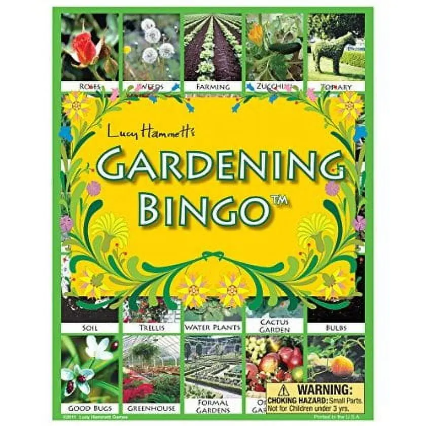 Gardening Bingo Game - Explore Plants, Flowers & Tools 1