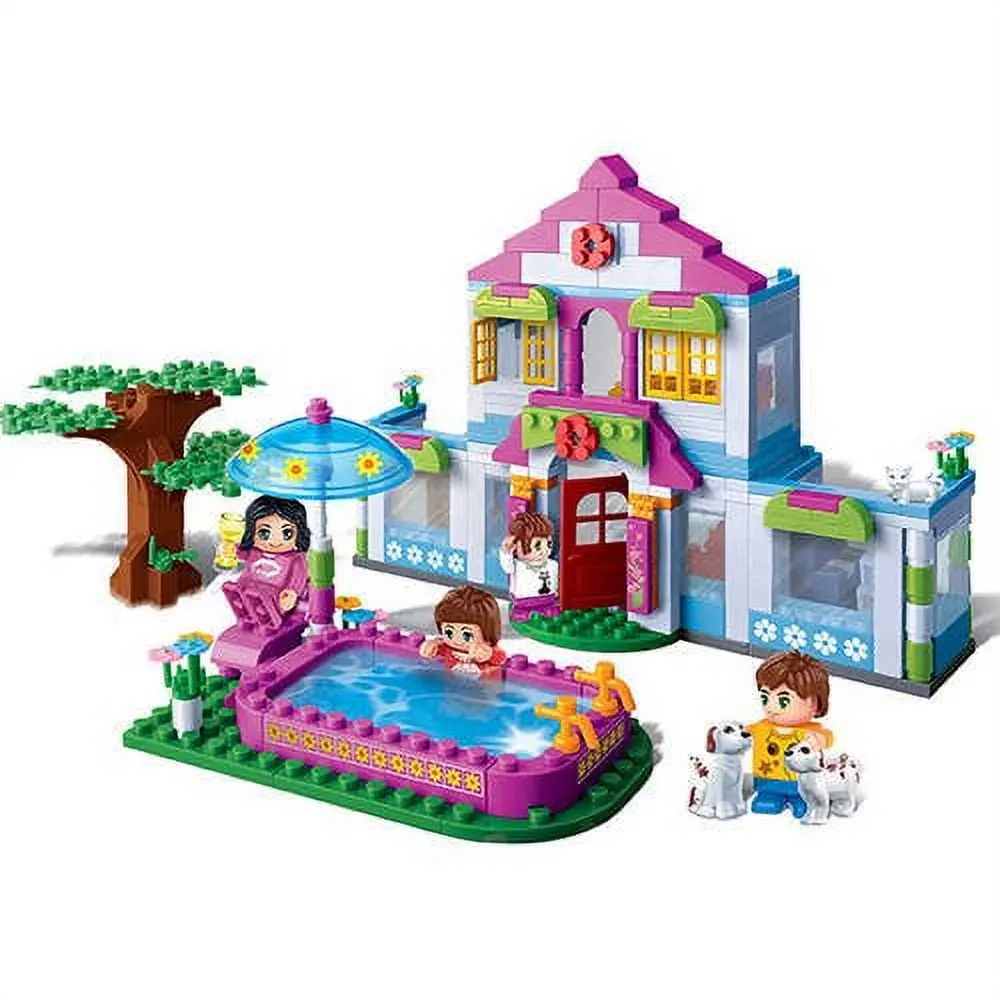 Dream Castle Summer Fun Dream House Building Set - 405 Pcs 1