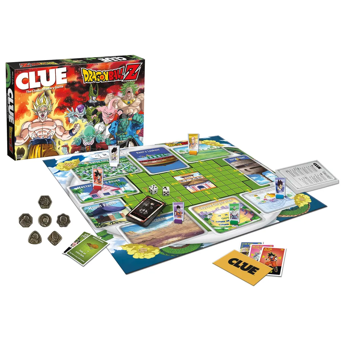 Dragon Ball Z Clue Board Game 1