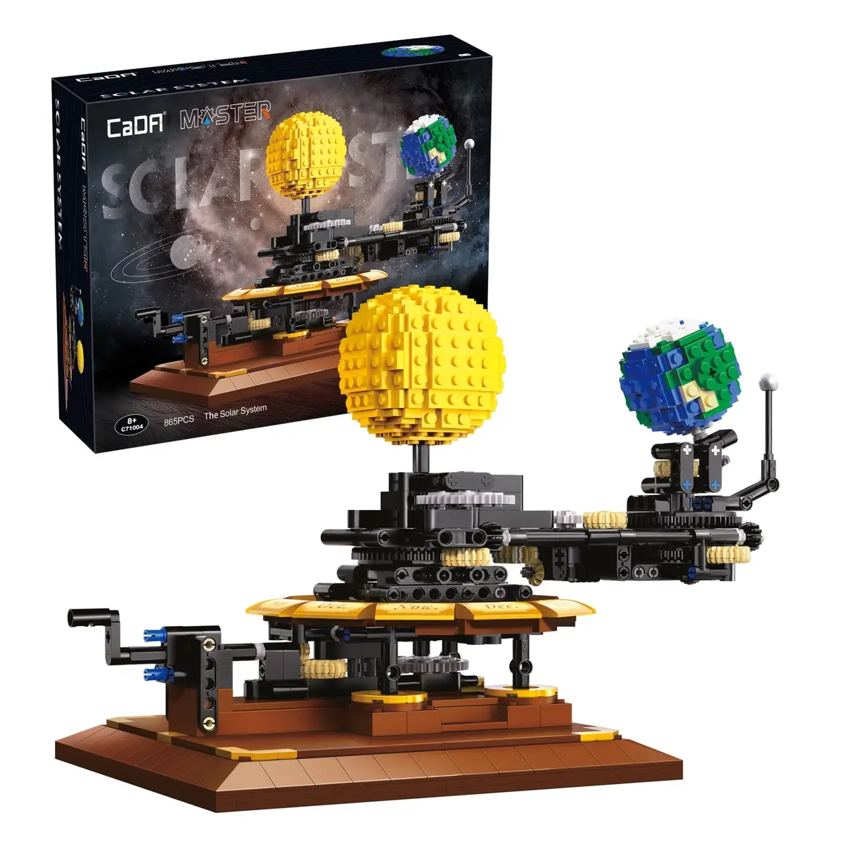 Cada Celestial Masterpiece Solar System Building Set By Jk Brickworks - 865 Pieces 1
