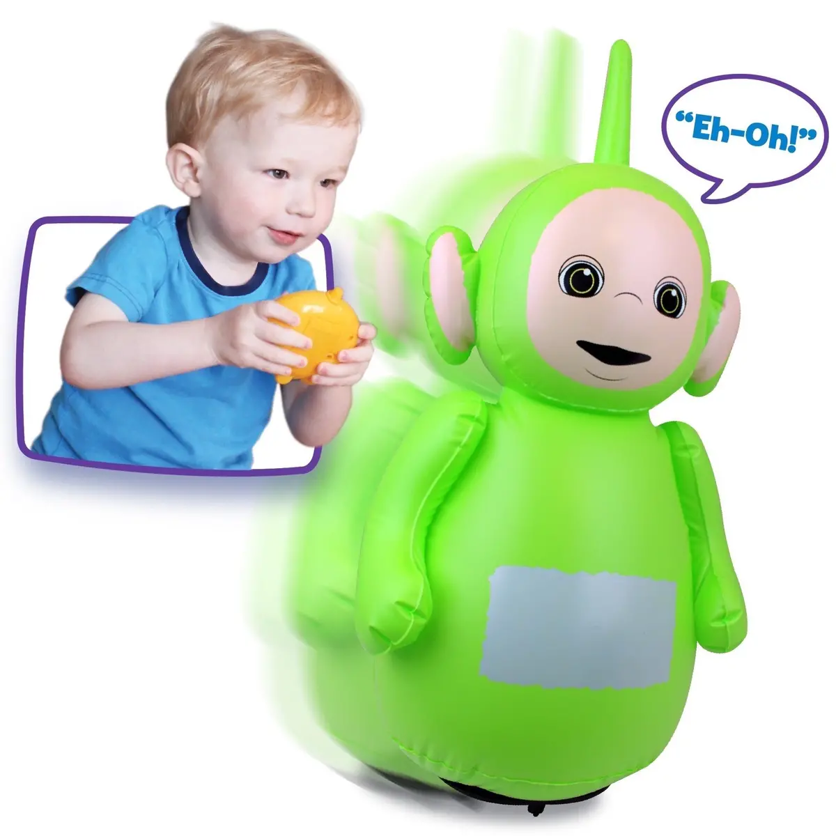 Teletubbies Remote Control Inflatable Dipsy - Green 1