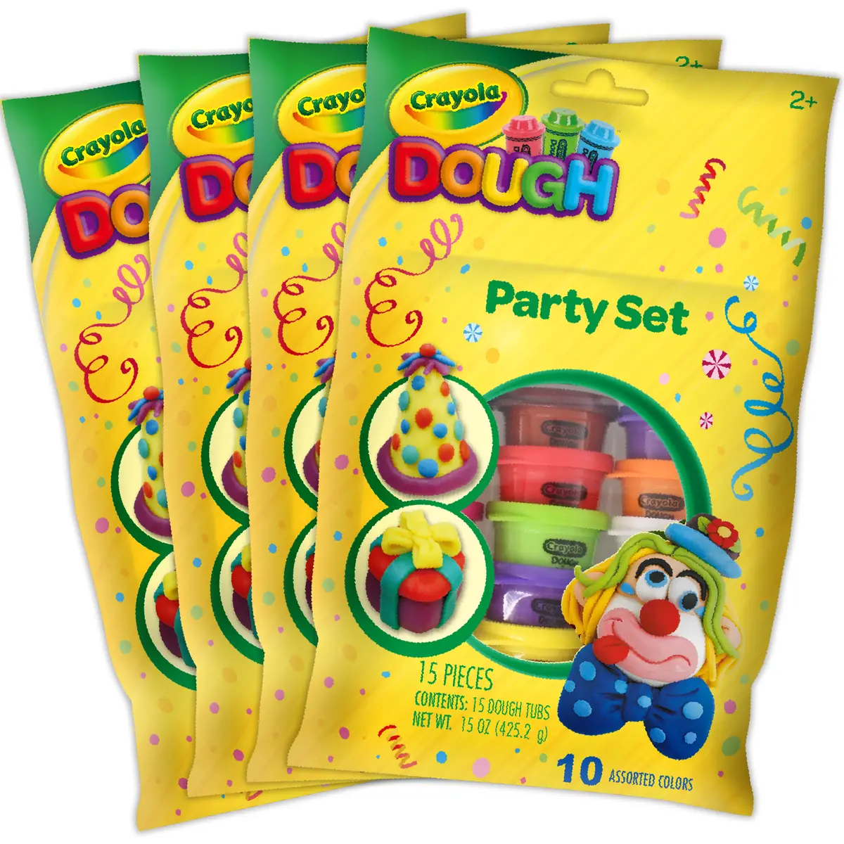 Crayola Silly Scents 60-Pack Mini Scented Modeling Dough 1