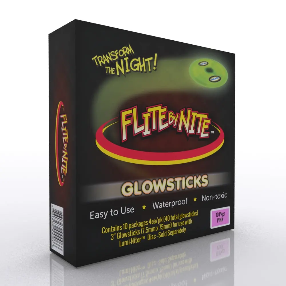 Lumi-Niter Pink Glowstick Refills – Light Up The Night! 1