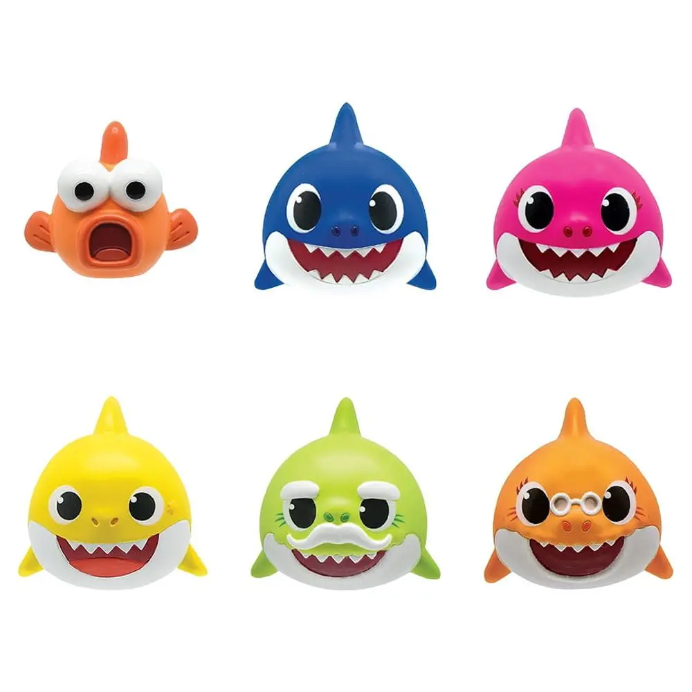 Mash'ems Baby Shark Series 1 Blind Bag Squishy Toy (Colors/Styles May Vary) 1