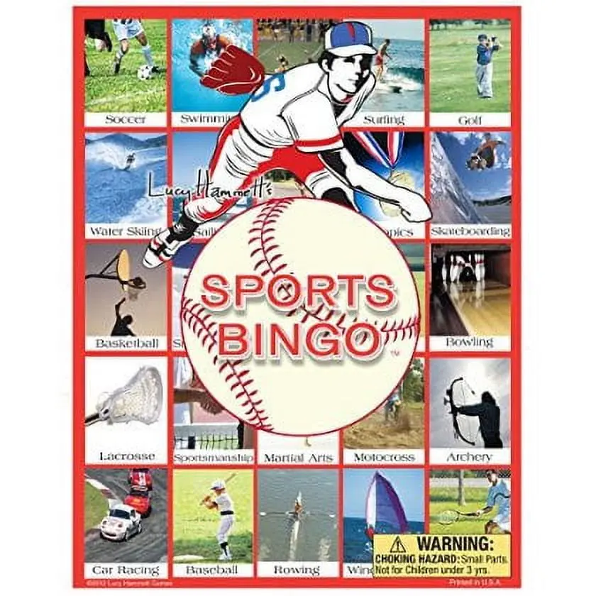Interactive Sports Bingo Game - Learn Sports, Gear & Rules 1