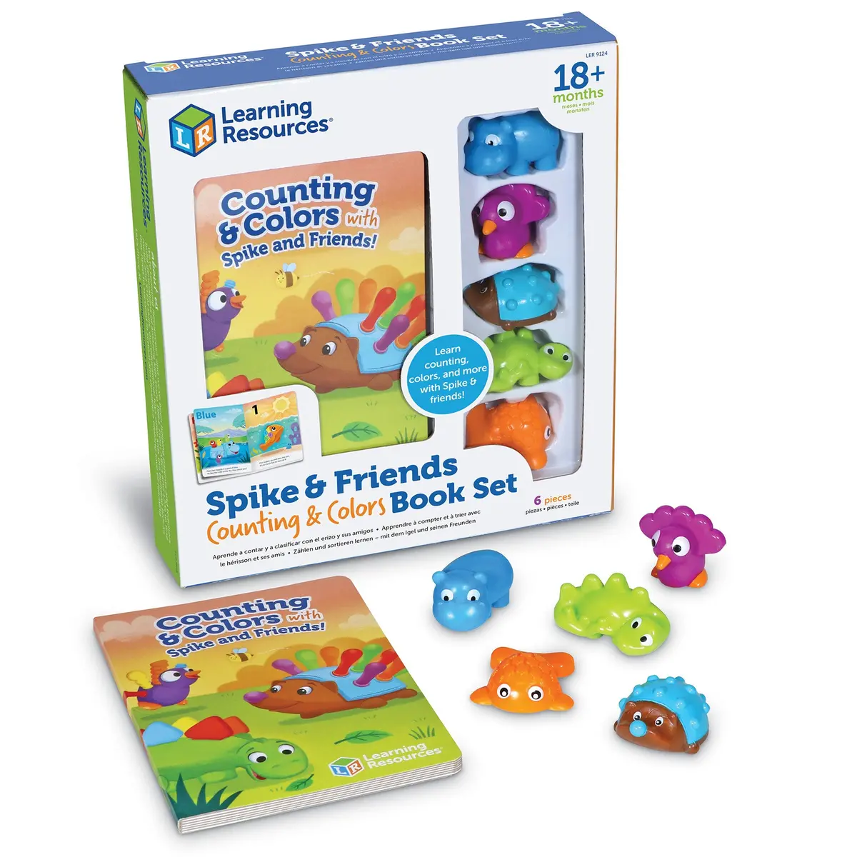 Learning Resources Count & Color With Spike - Interactive Educational Toy 1