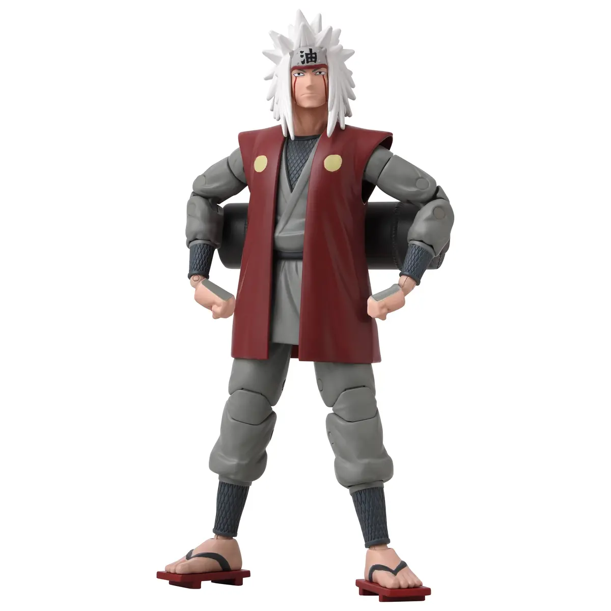 Anime Heroes Naruto Uzumaki & Jiraiya Action Figure By Bandai 1