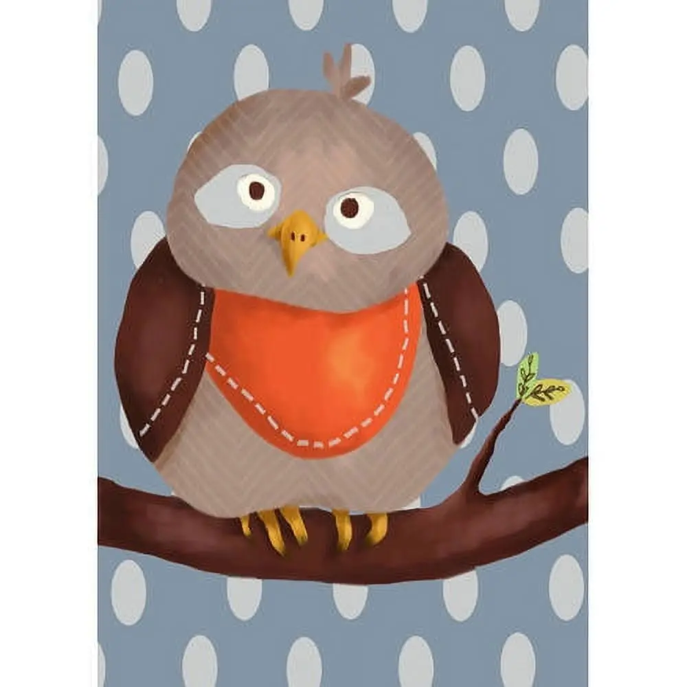 Oopsy Daisy Oscar The Owl 10X14 Canvas Wall Art By Meghann O'hara 1