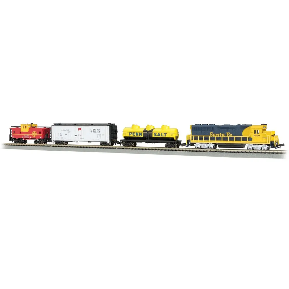 Bachmann Trains - Thunder Valley N Scale Ready To Run Electric Train Set 1