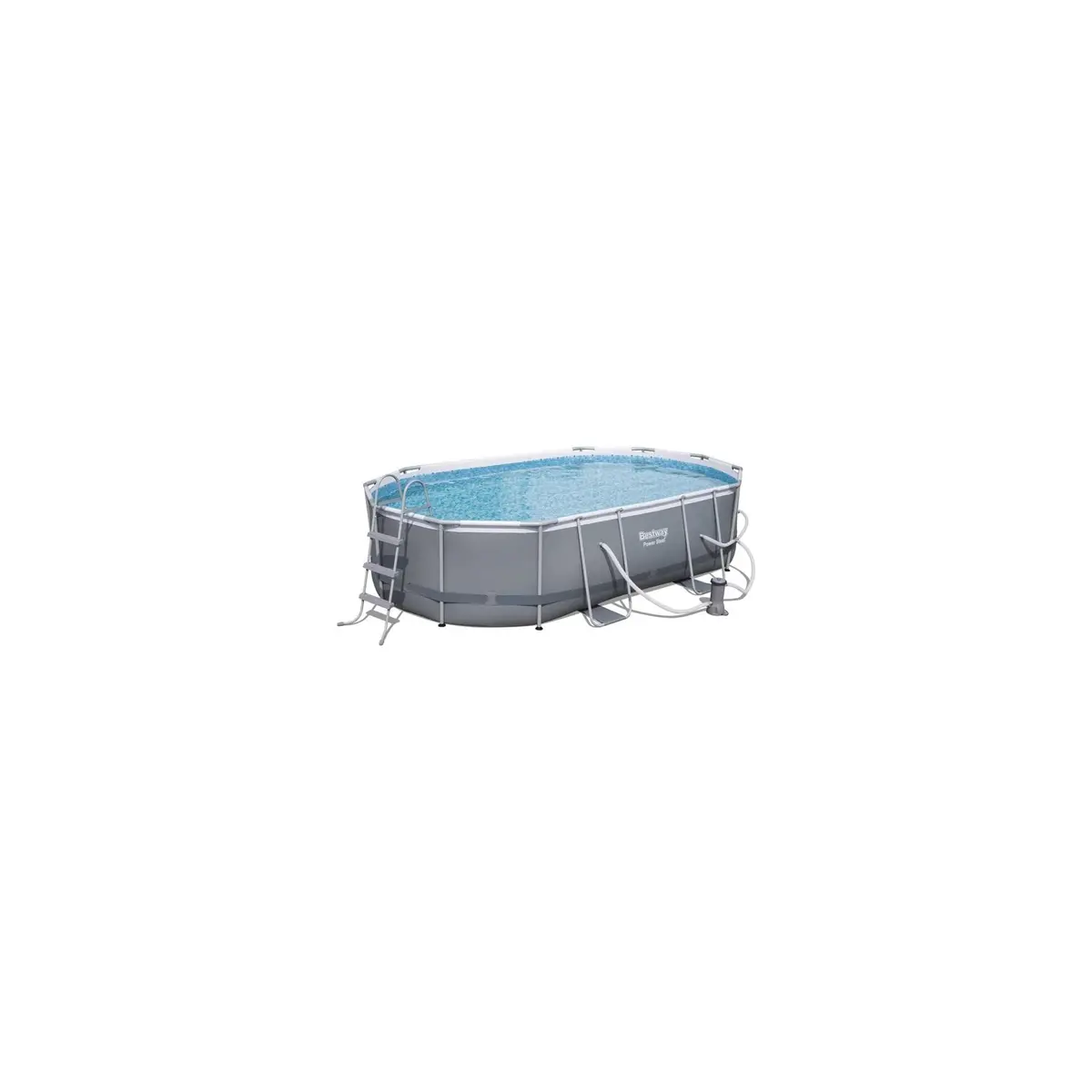 Bestway Power Steel Oval Frame Pool Set With Essentials 1