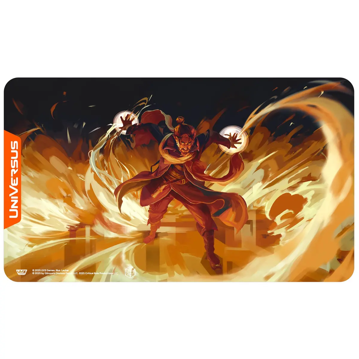 Universus Critical Role Caleb Widogast Playmat - 24X14" Tabletop Gaming Mat 1